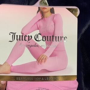 Juicy Couture Vibrant Pink Lounge Set seamless